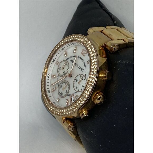 Michael Kors Parker MK5491 Women Stainless Steel Analog Dial Quartz Watch UC632 - Picture 4 of 12